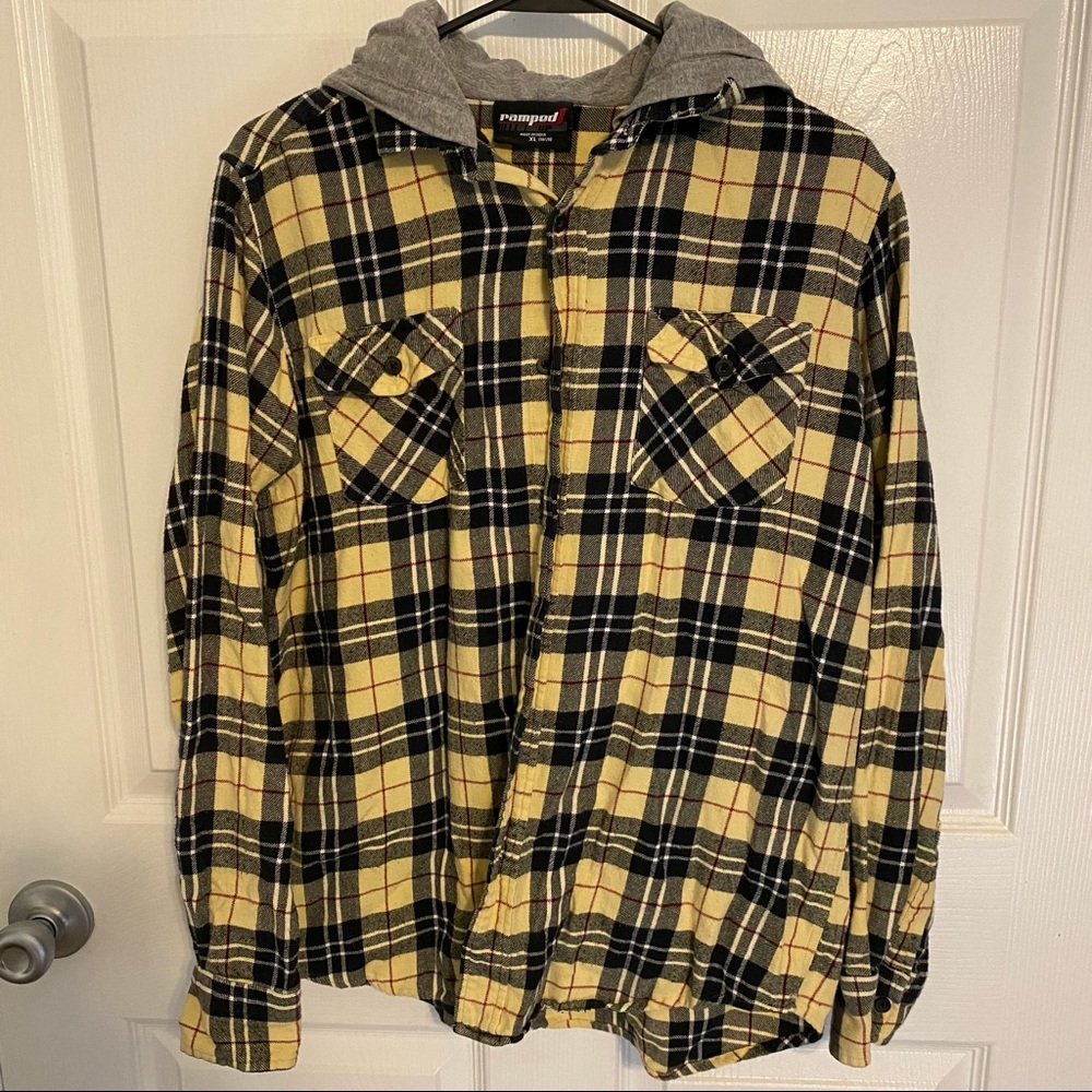 Flannel Hoodie